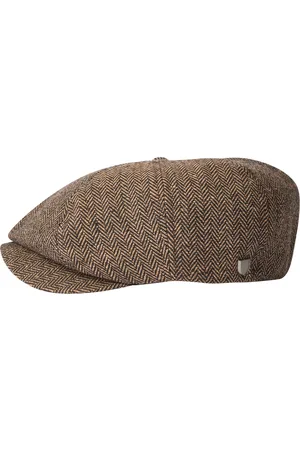 Brixton Brood Snap Cap Brown