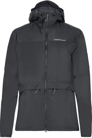 Peak Performance W Lightweight Wind Jacket-Black Black