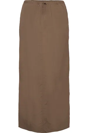Enkel Studio Esgrass Skirt F Brown