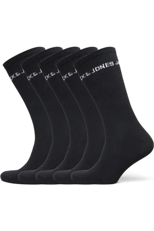 JACK & JONES Jacbasic Logo Tennis Sock 5 Pack Noos Jack & J S Black