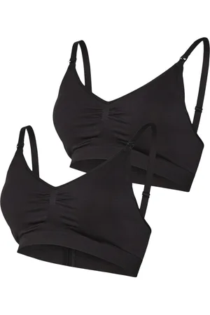 Mama;licious Mlilja Feed Me Bra 2F 2Pack A. Black