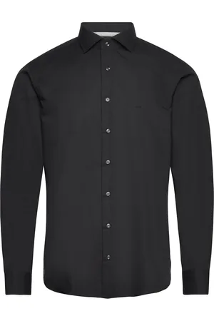 Michael Kors Poplin Stretch Modern Shirt Black