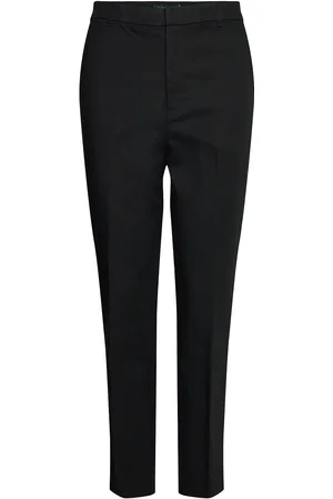 Ralph Lauren Stretch Cotton-Blend Pant Black