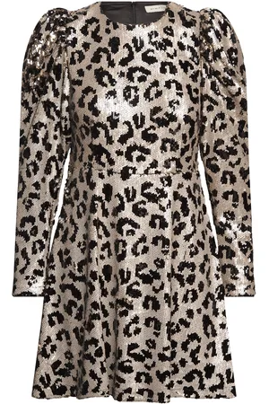 By Malina Hollis Sequin Mini Dress Patterned
