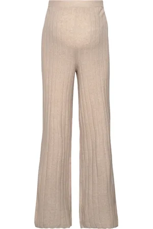 Mama;licious Mlana Knit Pant Hw A. Beige
