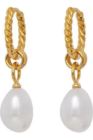 IX Studios Ix Ocean Pearl Earrings Gold