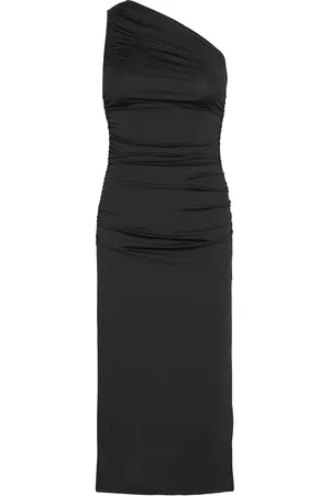 BUBBLEROOM Perry Shoulder Dress Black