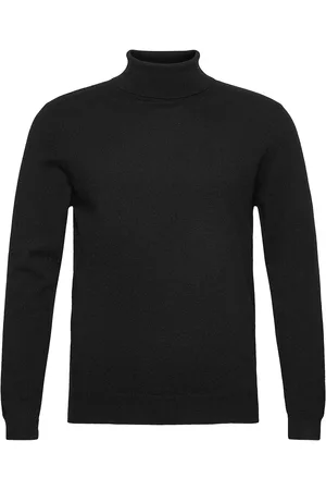 Davida Cashmere Man Turtleneck Black