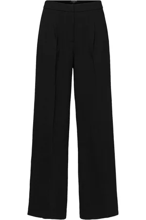 SELECTED Slftinni Mw Wide Pant N Noos Black