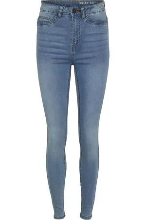 Noisy May Nmcallie Hw Skinny Jean Vi059Lb Fwd Noos Blue