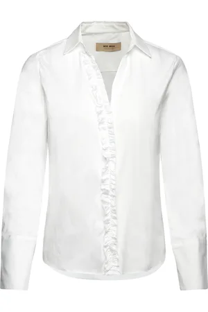 Mos Mosh Mmsybel Satin Shirt White