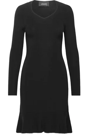 Ella&il Malin Merino Dress Black