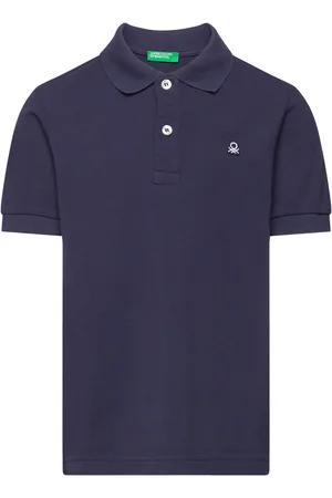 Benetton Short Sleeves T-Shirt Navy