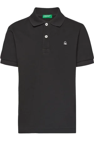 Benetton Short Sleeves T-Shirt Black