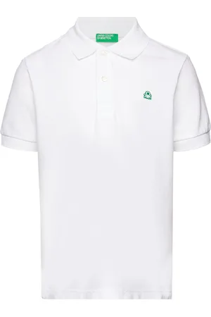 Benetton Short Sleeves T-Shirt White