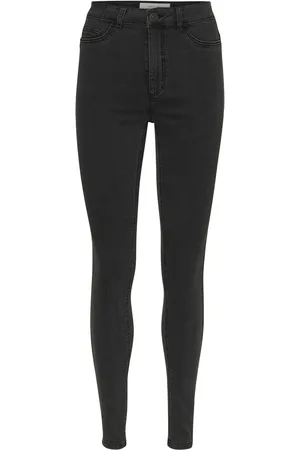Noisy May Nmcallie Hw Skinny Jean Vi069Dg Fwd Noos Grey