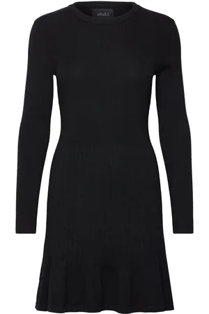 Ella&il Oline Merino Dress Black