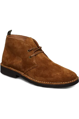 Ralph Lauren Talan Suede Chukka Boot Brown