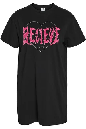 Noisy May Nmzodiac S/S Long Top Jrs Fwd Black