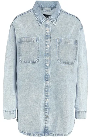 Noisy May Nmalva L/S Denim Shacket Az352Lb Noos Blue