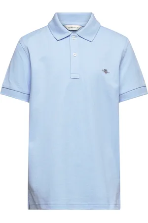 GANT Shield Ss Pique Blue