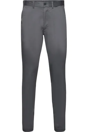 Calvin Klein Satin Stretch Slim Chino Grey