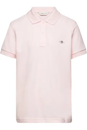 GANT Shield Ss Pique Pink
