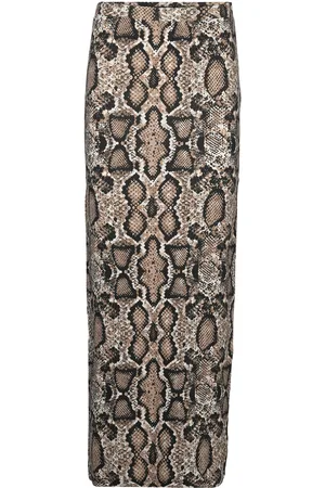 Noisy May Nmpasa Hw Midi Skirt Beige