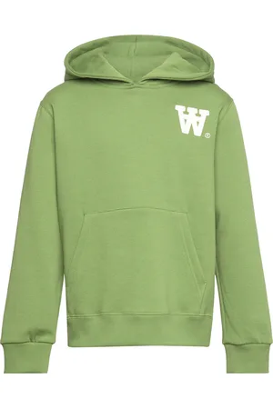 WoodWood Izzy Junior Aa Moss Hoodie Green