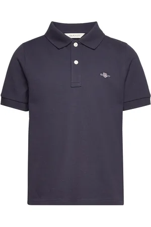 GANT Shield Ss Pique Navy