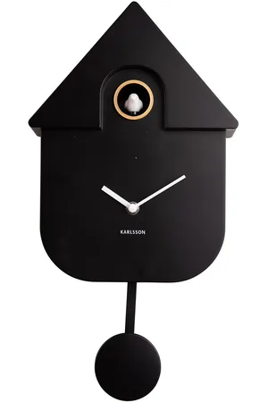 Karlsson Wall Clock Modern Black