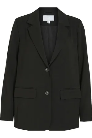 VILA Vivar Loose Blazer-Noos Black