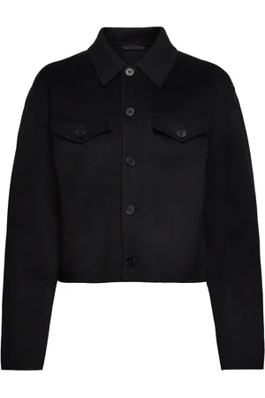 Filippa K Short Wool Cashmere Jacket Black