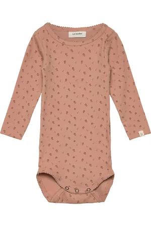 Lil Atelier Nbfgago Ls Slim Body Lil Noos Orange