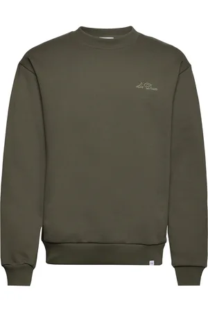 Les Deux Crew Sweatshirt Khaki