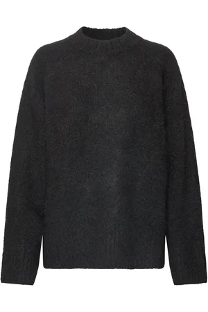 Holzweiler Fure Fluffy Knit Sweater Black