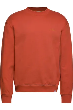 Les Deux Crew Sweatshirt Orange