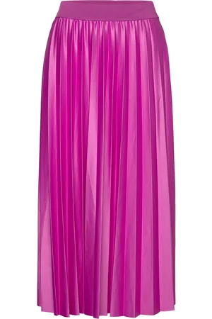 VILA Vinitban Midi Skirt - Noos Pink