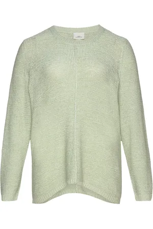 ONLY Carnew Foxy L/S Pullover Knt Green