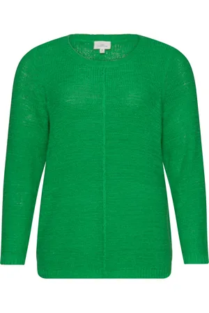 ONLY Carnew Foxy L/S Pullover Knt Green