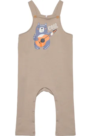 NAME IT Nbmvonne Sweat Overall Box Bru Beige