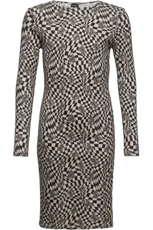 LMTD Nlftadida Ls Midi Dress Black