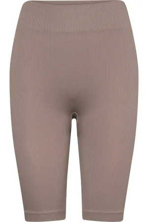 ONLY Onpjaia Life Hw Seam Long Shorts Noos Brown