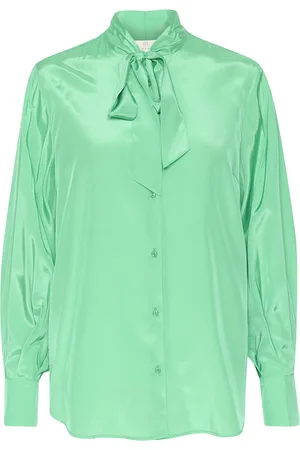 Kaffe Kaloren Long Shirt Green