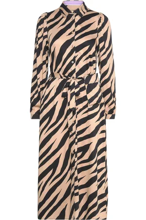 Numph Nuville Shirt Dress Cream