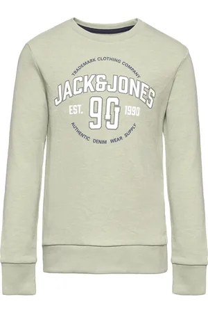 JACK & JONES Jjminds Sweat Crew Neck Jnr Jack & J S Green