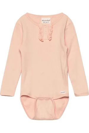 Minymo Body Ls Rib Pink