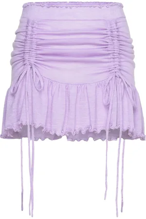 Cannari Concept Drawstring Skirt Purple