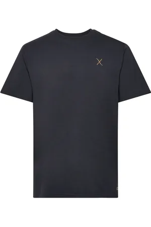 Clean Cut Cross Logo Organic Tee Navy