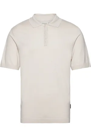 Casual Friday Cfkarl Ss Polo Knit Cream